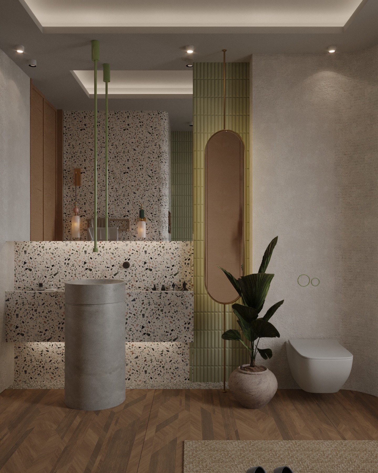 Terrazzo Banyo proje kapağı